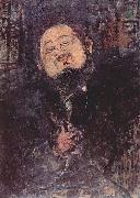 Amedeo Modigliani Portrat des Diego Rivera oil painting reproduction